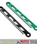 Rear Drum Brake Torque Arm With Scale CNC Aluminum 6061 T6 For KLX 110 KLX110 KLX110L 2005 2024 DRZ110 Green Fits Dirt Bikes