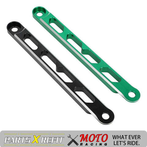 Rear Drum Brake Torque Arm With Scale CNC Aluminum 6061 T6 For KLX 110 KLX110 KLX110L 2005 2024 DRZ110 Green Fits Dirt Bikes