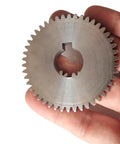 External Spur Gear Pinion 46 Teeth 1.25 Mod For 18mm Shaft High Torque Steel Hard Carbon Metal Gear Hardware Set in hand