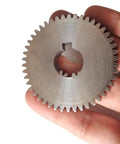 Heavy Duty Carbon Steel External Spur Gear 46 Teeth Module 1.25 18mm Bore With Keyway For Machinery And Transmission Systems view