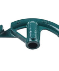 Heavy Duty Manual Tube Bender For Copper Aluminum Pipes And Steel Conduit with green steel construction, designed for accurate bending.