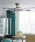 Turn Heads And Level Up Your Home With This 6 Head Sputnik Chandelier Featuring 360 Rotating Led Pendant Lights Adjustable Drop E27 Sockets For Dining Kitchen Living Rooms In Gold.