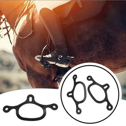 Spur Straps For Horse Riding Boots Easy To Use Rubber Tie Down Straps Keeps Spurs In Place For Equestrian Training And Outdoor Riding Black Western Tack Accessories Built To Last