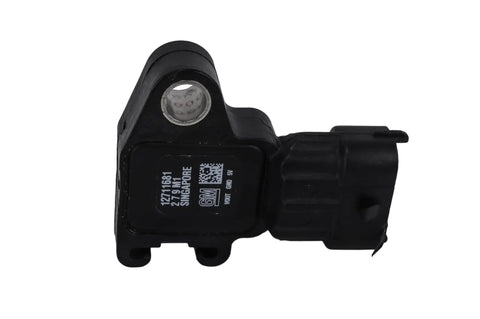 GM Genuine Parts Multi Purpose Pressure Sensor 12711681 drop-in black plastic sensor with connector for engine management