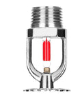 Bulletproof Fire Sprinkler Head Featuring Quick Response Brass Body And Automatic 68 Degree C Thermal Trigger For Zero Fuss Dn15 Pendent Mounting. Close-up view.
