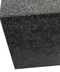 Close-up of Grade A Granite Surface Plate 400 By 400 By 60 mm With Precision Ground Flatness Plus Or Minus 0.0001 Inch corner detail.