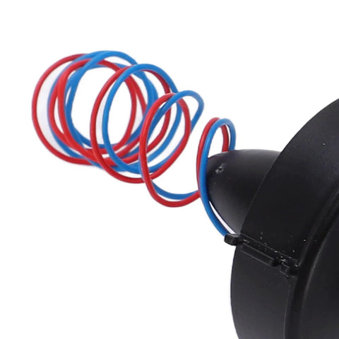 Close-up of wiring for Two Pack 30mm Ducted Fan Kit With High Efficiency Propellers For Power Ducted Aircraft Beefy Power And Stable Performance