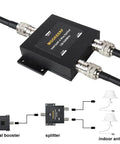2 Way UHF Splitter With SO239 Female Connector For VHF UHF Radios 50 Ohm Amateur Ham CB Not For TV 136MHz To 174MHz And 400MHz To 520MHz