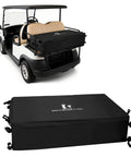 Golf Cart Storage Bag And Accessories For 2 Plus 2 Seats Heavy Duty Cargo Box With Strong Buckles And Adjustable Straps