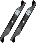 2 Pack Replacement 46 Inch Lawn Mower Blade For Husqvarna YTH22V46 YTH22K46 Z246 YT46LS YTH20K46 YTH21K46 YTH2K46 RZ4623 With 5 Star Mounting Pattern