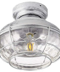 Restoration LED Fan Light Kit From Windmill Collection With Damp Rating, 6.5 Inch Height, Pewter Finish, Retro Ceiling Fan Look