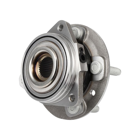 Front Wheel Hub Bearing Assembly 1Pc Fits Jeep Gladiator And Wrangler 2018-2023 with visible metal components and mounting holes