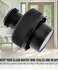 Tank Cap Replacement For CrossWave Vacuum Cleaners 1785 1785A 3888A And More, black plastic sealed tank cover for clean water tank