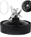 Premium Grade 7 Fin Stainless Steel Blender Blade Replacement with sealing ring and bearing for high speed blender cups.