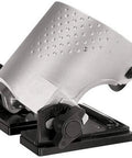 Tilt Base Accessory for Colt Palm Routers Blue for Precise Alignment and Stable Mounting Durable Tool Attachment shown tilted
