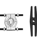 Kick Ass 5 Ton Bearing Puller Set 12pcs Bar Type Separator And Splitter Kit For Removing Bearings On ATV And Snowmobile Engines Pulling Flywheels Smoothly While Doing Pro Repair Work That Makes Any Job Look Totally Sick All Day Long silver steel bearing separator and splitter