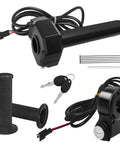 Q20 Full Twist Throttle Replacement For Ridstar Q20 Electric Dirt Bike And Sur Ron E Bike, Throttle Grip Cable With Rolling Bearing