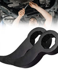 Beefed Up Pry Bar Wrench Adaptor Head Converts Any 1/2 Inch Drive Breaker Bar Or Ratchet Into A Crowbar Tool, Upgraded Thickened Half Shaft