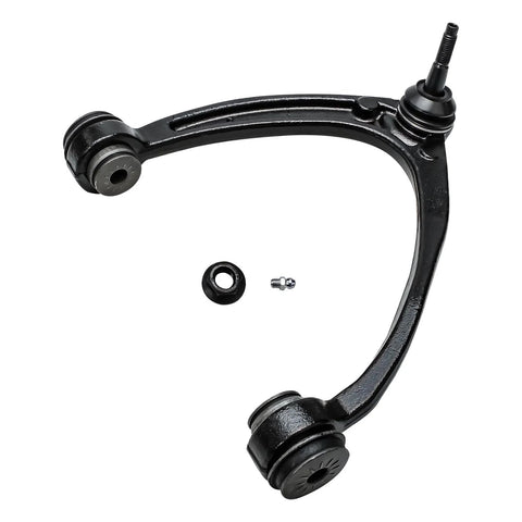 Front Upper Control Arm With Ball Joint Assembly For Chevy Tahoe Silverado Suburban 1500 Avalanche Cadillac Escalade ESV EXT GMC Sierra Yukon XL 1500 Heavy Duty Replacement Parts For Improved Handling And Ride shown in material detail
