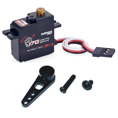 Upgrade Metal Servo Kit With Durable Servo Arms For Hyper Go H16 Series RC Cars, 16701 Upgrade Servo Parts, metal gear and bolts