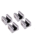 Four SBR12UU bearing blocks for Pro Grade Linear Guide Rail Set with SBR12UU Bearing Blocks, Two Rails And Four Blocks, 200 300 500 1500 mm