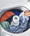 Top Load Washer with clothes during cycle, suitable for Suspension Rod Kit Replacement For W11130362 Genuine OEM Quality.