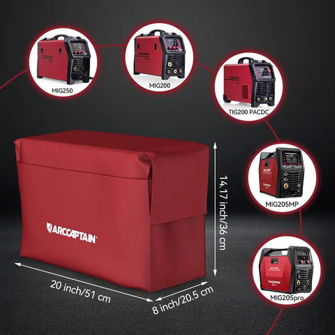 Waterproof Welder Cover, Protective Dust Shield For Welding Machines, Reusable Foldable Dust Cover, 20 x 14.17 x 8 Inches