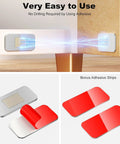 No Drill Ultra Thin Stainless Steel Cabinet Magnets With Strong Adhesive For Easy Closure And Door Catch demo