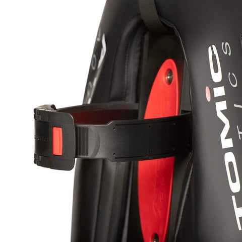 Side view of the BC2 Dive BCD with Integrated Weight System for 30 lb capacity, showing black CAM-LOK tank band detail.