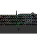 Slick Ergonomic Mechanical Gaming Keyboard Featuring Goated Adjustable Actuation Switches And Dope Oled Smart Display With Rgb Backlighting extensive RGB backlighting and ergonomic design.