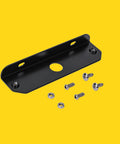 Versatile L Shaped Mounting Bracket For PlanarFlash Lighthead, Rust Resistant And Powder Coated, Compact Design For Pickup Trucks
