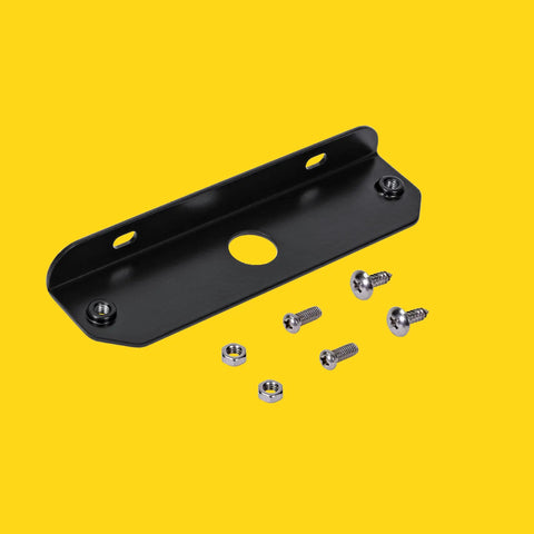 Versatile L Shaped Mounting Bracket For PlanarFlash Lighthead, Rust Resistant And Powder Coated, Compact Design For Pickup Trucks