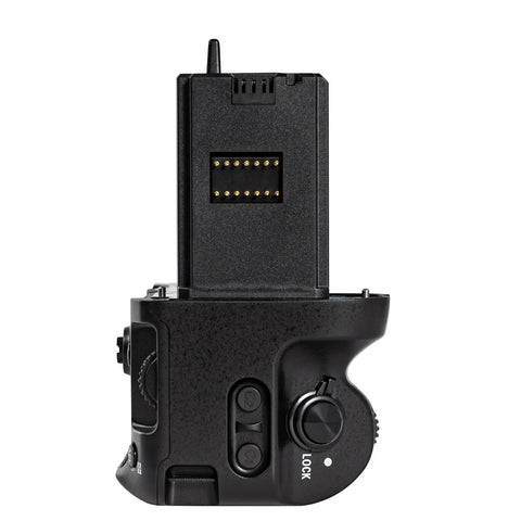 Beast Battery Grip For Alpha Cameras A7 IV A9 II A7R IV A7R V A7S III A1 Replacement Vertical Grip With NP-FZ100, back view.