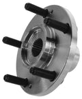 2 Piece Front Wheel Bearing And Hub Kit Fits Hyundai Sonata 2006 2013 Tucson 2010 2017 XG350 Optima 2003 2005 Rondo 2007 2010 Sportage Includes 2 Bearings And 2 Hubs For DIY Replacement And Smooth Driving featuring a single hub component with studs visible