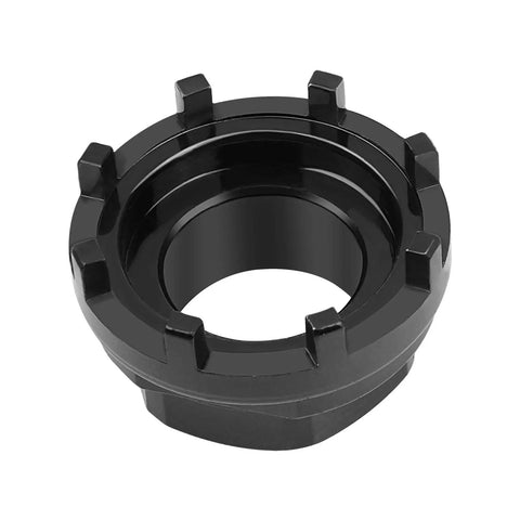 Lockring Tool for ISIS SRAM Truvativ 8 Notch Bottom Bracket Cups With 8 Tooth Splines, Sealed Cartridge Tool, Carbon Steel Build