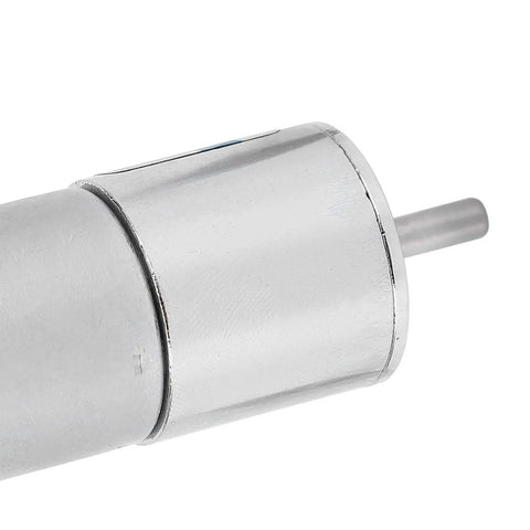 Close-up view of Heavy Duty 12V DC Gear Motor With Pure Copper Windings And All Metal Gears for smooth industrial automation.