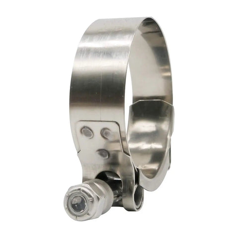 Heavy Duty 3 Inch T Bolt Hose Clamp 304 Stainless Steel For Radiator Intake Plumbing And Boost Lines Super Tight 2 Pack Built Tough As Nails For Your Street Build Or Daily Driver