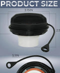 Fuel Cap Replacement FC1089 For Ford Lincoln Mercury Cars And SUVs Including F150 Edge F250 F350 Super Duty Fusion Ranger Freestar And More 2004 To 2021 Easy Install High Quality Gas Cap dimensions