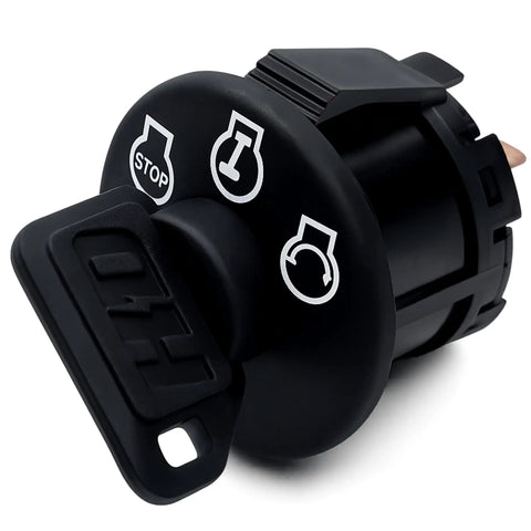 Heavy Duty Ignition Switch With Protective Umbrella Key for Cub Cadet Craftsman John Deere MTD showing stop feature