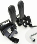 Set Of 2 Wheelchair Brakes With Tools And Hardware Universal Replacement Wheel Lock For Silver Sport 2 Cruiser III Black