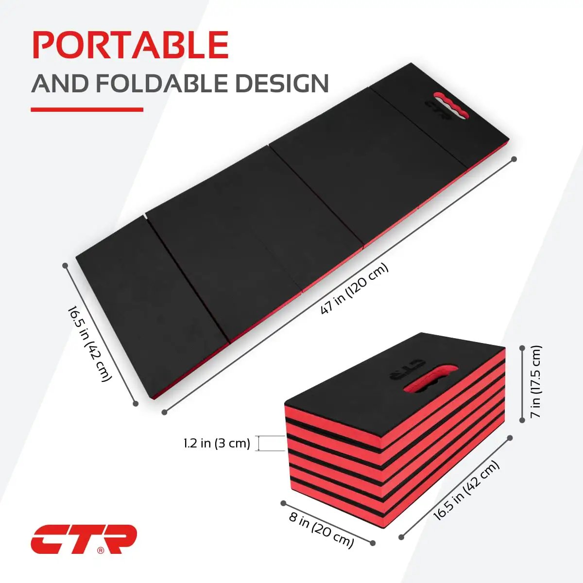 Mechanic Kneeling Pad Folding Mat for Easy Auto Work ✓