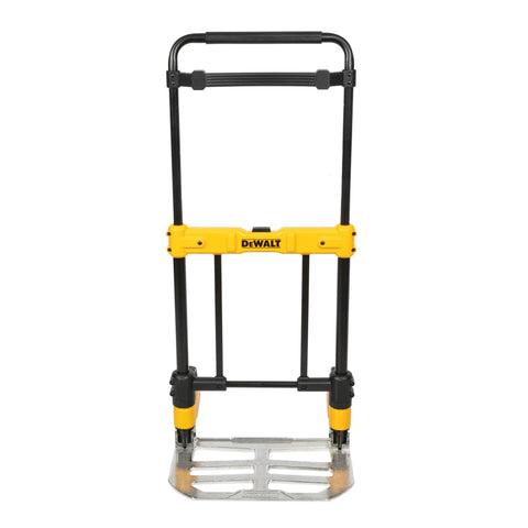Heavy Duty Folding Hand Truck And Moving Dolly With Telescoping Handle, 420 Lb Capacity, Steel Frame, front view