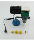 Must Have 220V Electric Valve Grinder For Car And Bike Maintenance! Heavy Duty Speed Control Machine Fixes Bad Valves Easily. Perfect DIY Tool Kit With Storage Case Keeps Gear Tidy And Ready To Go Anytime You Need A Quick Tune Up.. 220V grinder with case and valve attachments