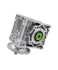 Heavy Duty Single Phase Worm Gear Motor Built Tough With Die Cast Aluminum Housing And Knockout Torque Output for RV30 or RV40 setups.