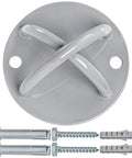 Legit Heavy Duty Wall Mount Bracket For Suspension Straps And Ceiling Anchor X Mount showing gray steel bracket with screws.