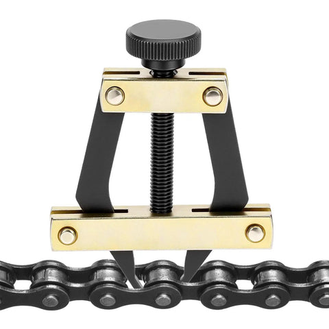 Universal Roller Chain Tools Kit with carbon steel chain breaker, cutter, holder for bicycles, motorcycles, and ATVs