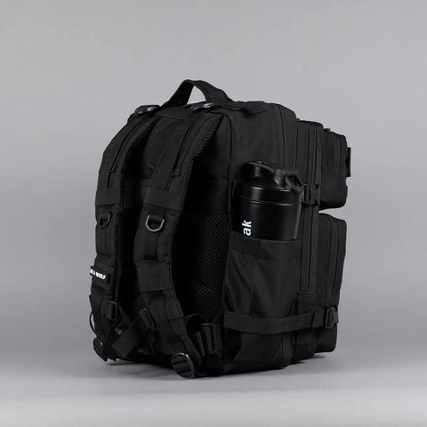 35L Tactical Gym Backpack Built For Everyday Use, Tough As Nails 1000D Waterproof Oxford Fabric, visible with dual cup holders