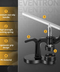 Watch press tool with aluminum handle, suitable for 16Pcs Watch Press Tool Set With Back Case Closer, features ergonomic design.