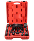 Ultimate Wheel Hub Removal Tool Set With C To U Sizes Front And Rear Wheel Bearing Remover And Installer Kit open case view