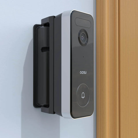 0 To 90 Degree Adjustable Video Doorbell Mount For AOSU Ultra Pro And SE Cameras Left Right Angle Plate Wedge Kit For Precise Alignment